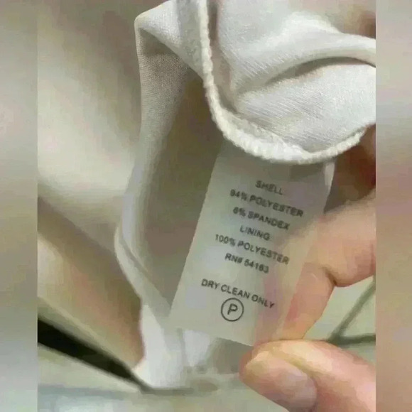 Calvin Klein Blush Midi Ruffle Cape Dress 4 - Picture 8 of 8